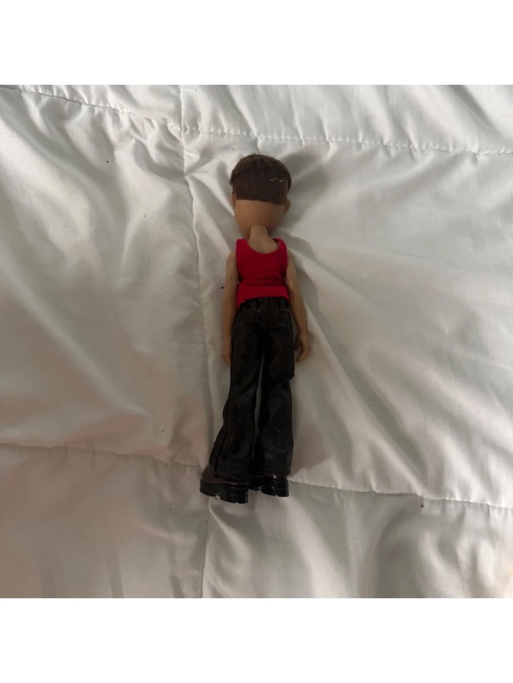 2002 Bratz Boyz Dylan w/Faux Leather Pants And Shirt, Shoes Boy Doll